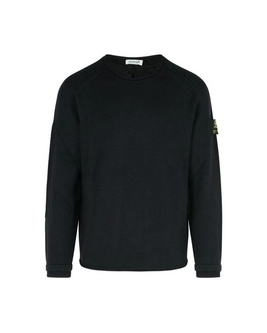 Premiata Black Round-Neck Knitwear for men