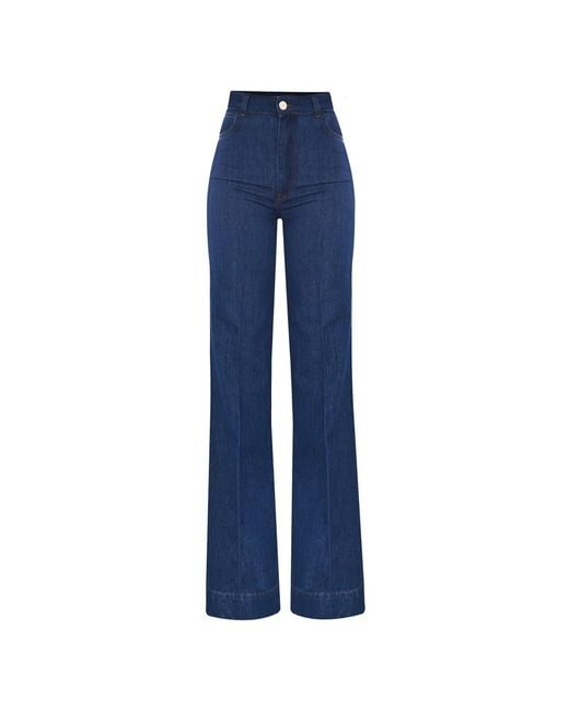 Flared Jeans Kocca de color Blue