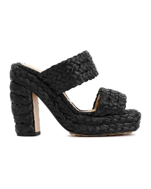 Shoes > heels > heeled mules Bottega Veneta en coloris Black