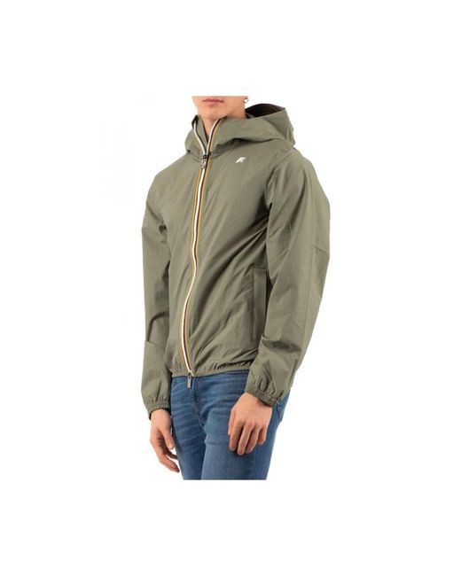 K-Way Winter Jackets in het Green voor heren