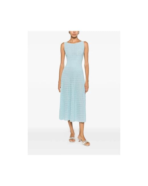 Antonino Valenti Blue Midi Dresses