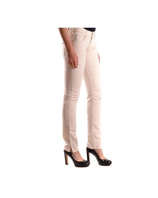 Armani Jeans Pink Slim-Fit Jeans
