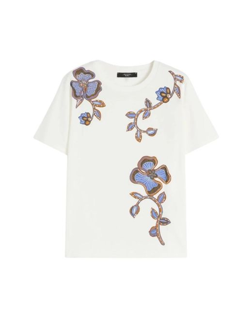 Weekend by Maxmara White T-Shirts