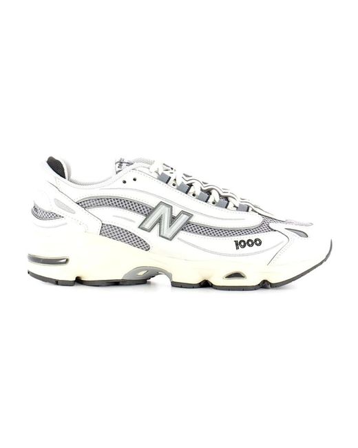 New Balance White Sneakers for men