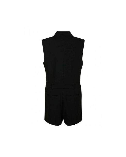 Michael Kors Black Playsuits