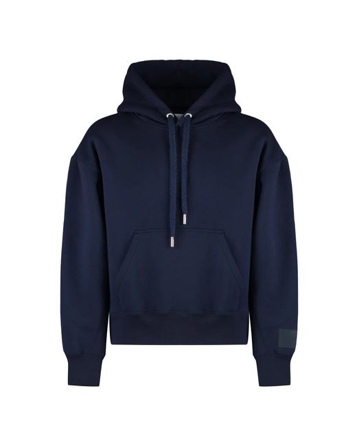 AMI Blue Hoodies for men