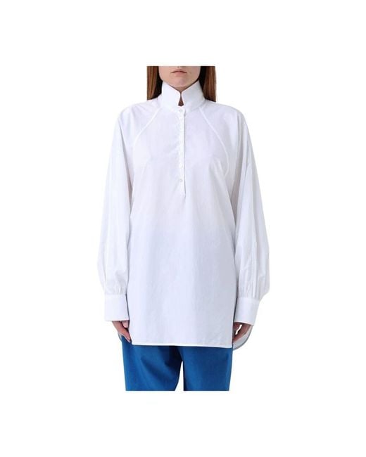 Barena Blue Blouses