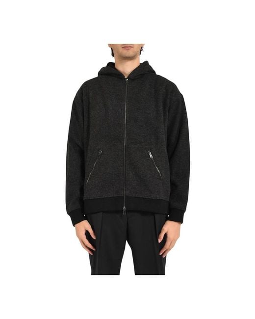 Hoodies Daniele Alessandrini pour homme en coloris Black