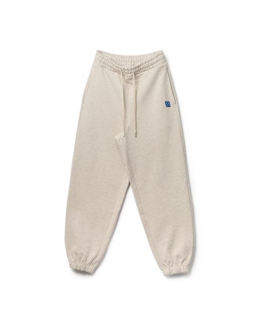 Adererror White Sweatpants for men