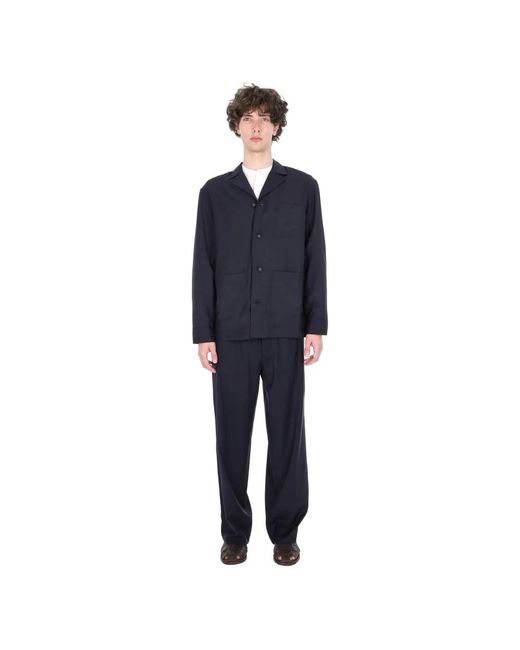 Officine Generale Blue Light Jackets for men