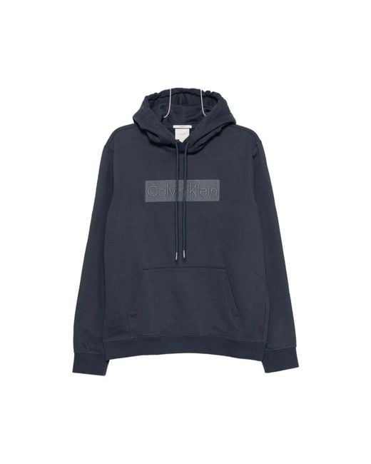 Calvin Klein Blue Hoodies for men