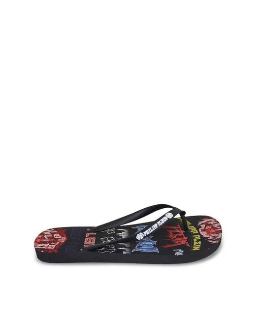 Philipp Plein Flip Flops - Brd_90299 in Blue für Herren