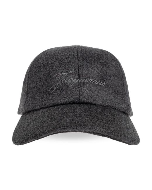Jacquemus Gray Cachemiro Baseball Cap