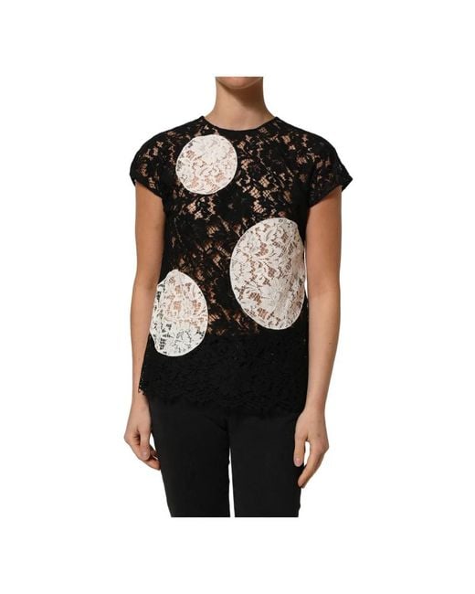 Dolce & Gabbana Black T-Shirts