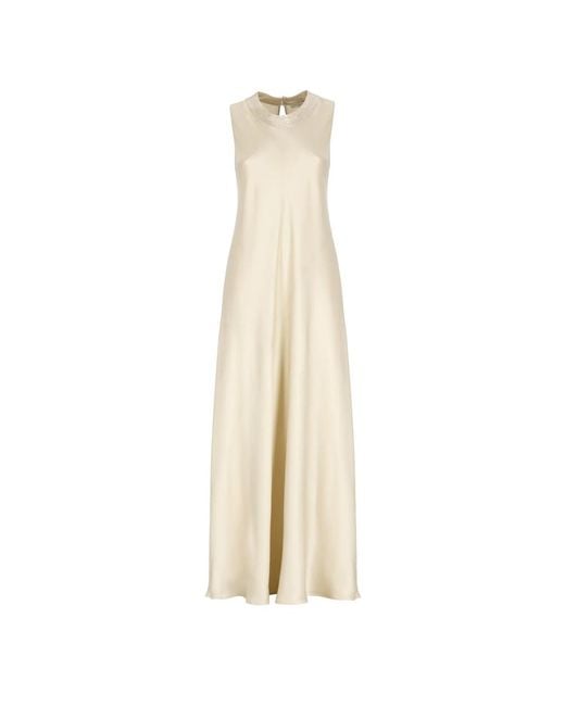 Maxi Dresses Antonelli de color Natural