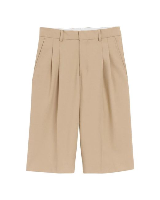AMI Natural Long Shorts