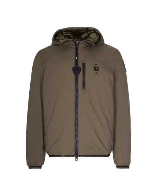 Blauer Jassen ,Bruin ,Nylon Winterjassen in het Green voor heren
