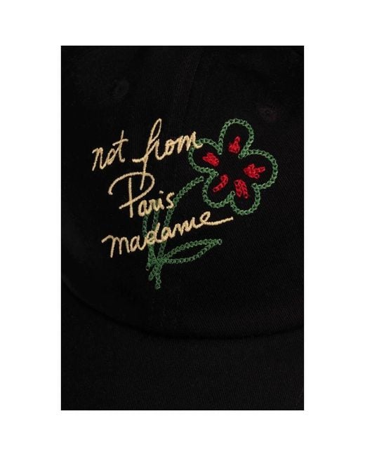 Drole de Monsieur Schwarze baumwoll street style kappe in Black für Herren