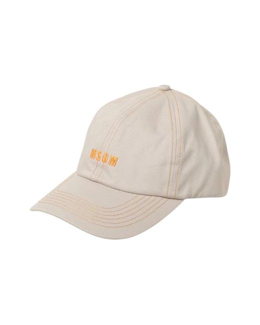 MSGM Natural Caps for men