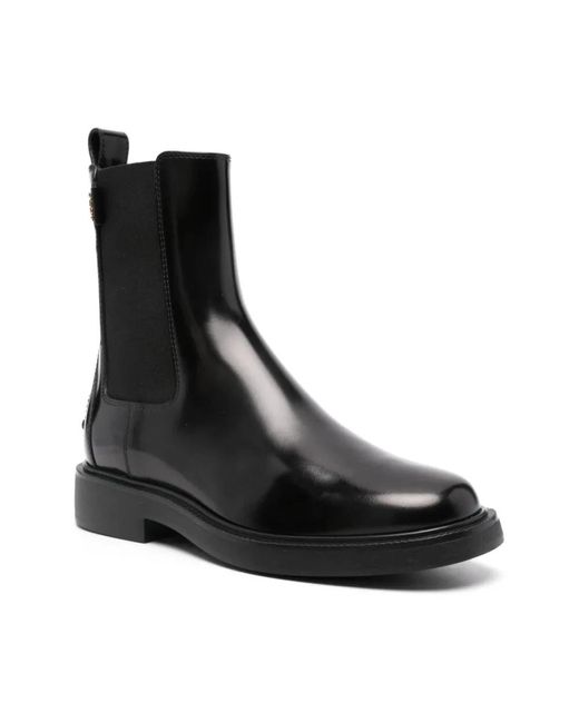Tod's Black Chelsea Boots
