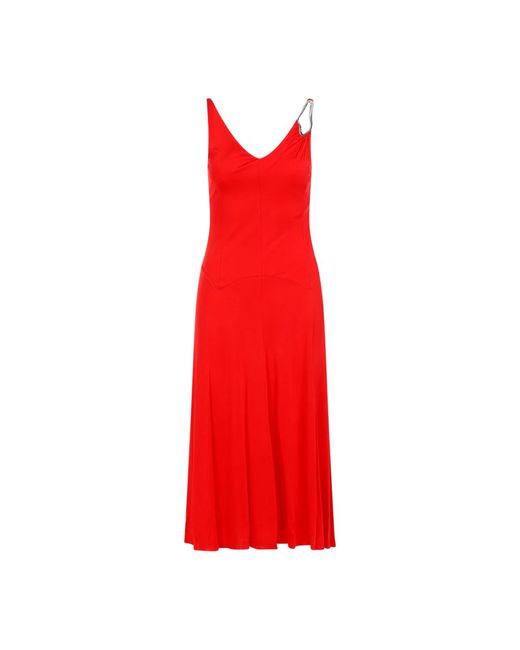Dresses > day dresses > midi dresses Lanvin en coloris Red