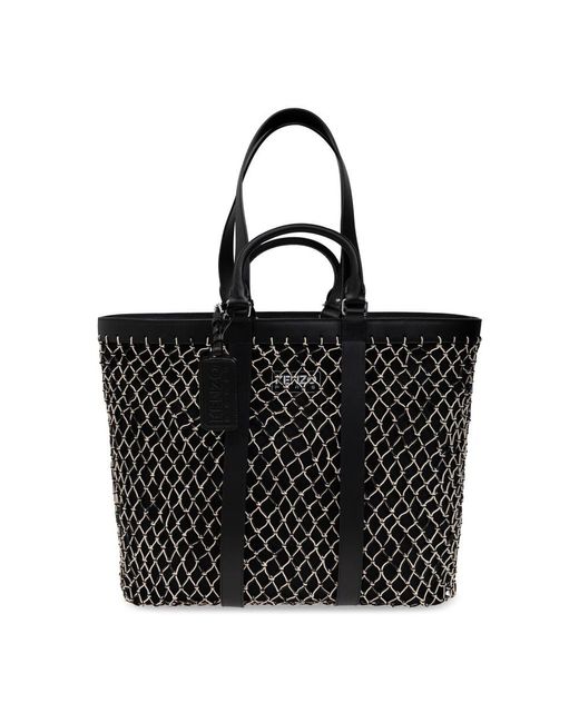 KENZO Black Shopper-typ tasche