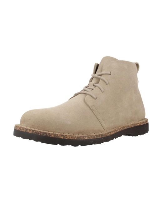 Birkenstock Gray Lace-Up Boots