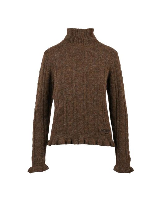 Moschino Brown Turtlenecks