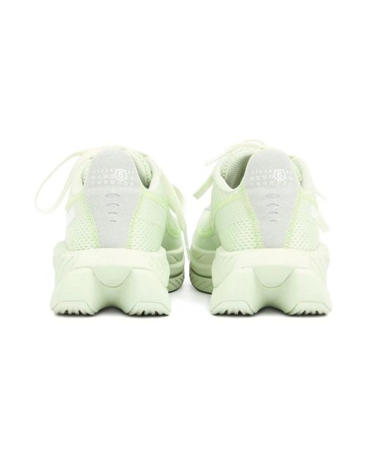 MM6 by Maison Margiela White 'Spectur 2' Sneakers for men