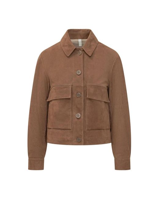 DUNO Brown Short Jacket