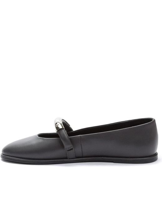 Keddo Black Ballerina Shoes