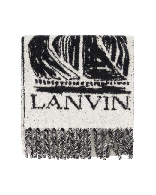 Winter Scarves di Lanvin in Black