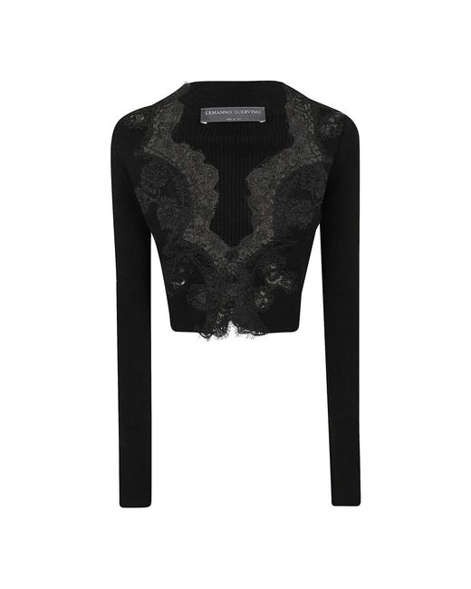 Cardigans Ermanno Scervino de color Black