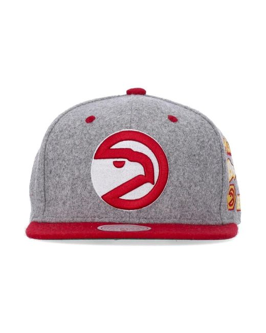 Caps Mitchell & Ness de hombre de color Gray