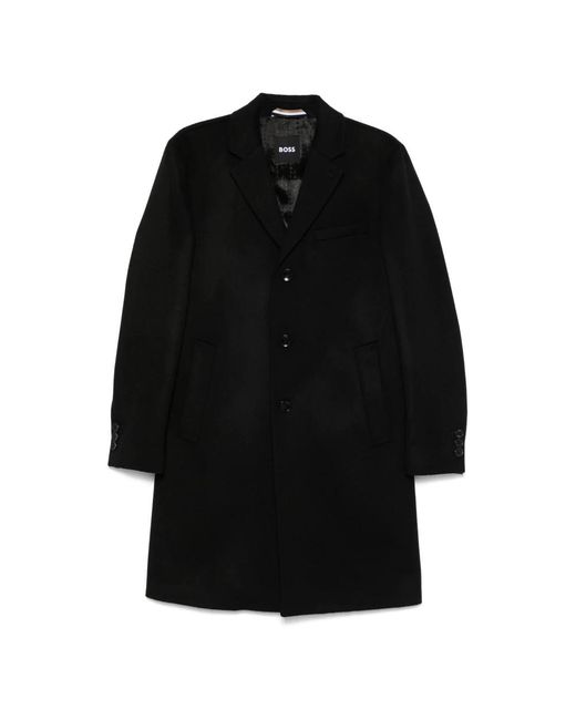 Single-Breasted Coats HUGO de hombre de color Black