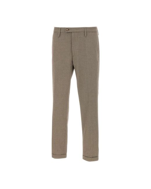 Re-hash Gray Slim-Fit Trousers for men