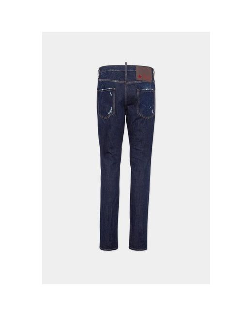 DSquared² 5 Pockets Pant in het Blue voor heren