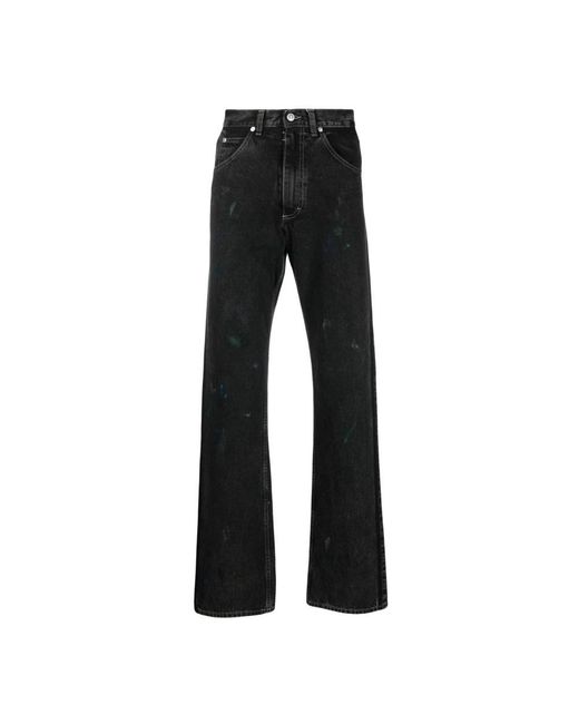 Maison Margiela Black Straight Jeans for men