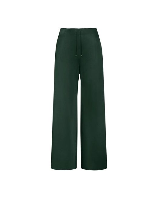 Bomboogie Green Wide Trousers