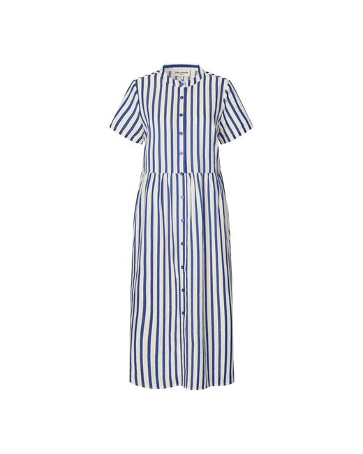 Lolly's Laundry Blue Shirt Dresses