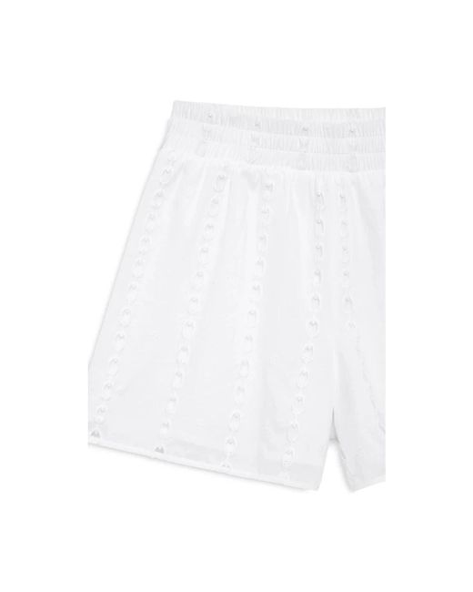 Anine Bing White Shorts