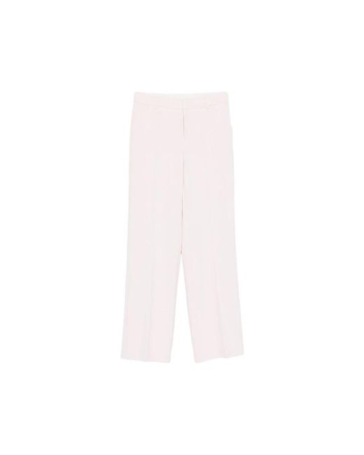 FEDERICA TOSI White Wide Trousers
