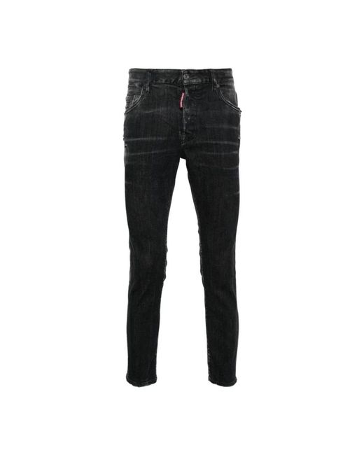 DSquared² Black Skinny Jeans for men