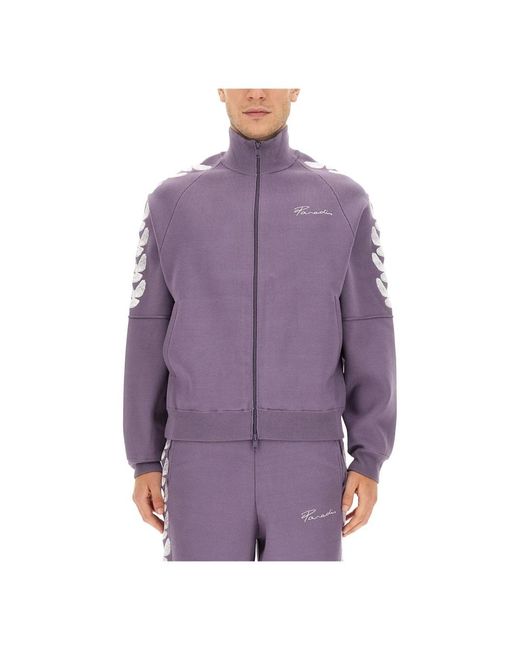 Zip-Throughs di 3.PARADIS in Purple da Uomo
