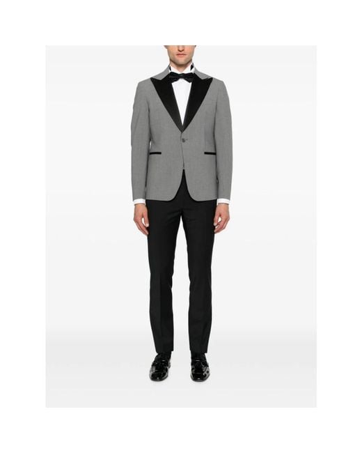 Single Breasted Suits Brian Dales de hombre de color Gray