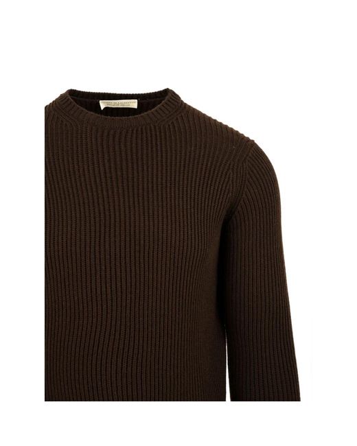 Round-Neck Knitwear FILIPPO DE LAURENTIIS pour homme en coloris Brown