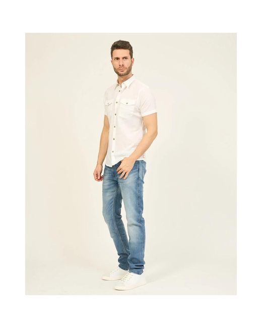 Shirts > short sleeve shirts Yes Zee pour homme en coloris White