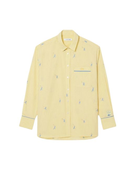 Shirts Lacoste de color Yellow