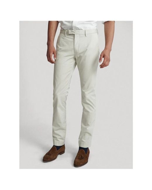 Chinos di Polo Ralph Lauren in Natural da Uomo