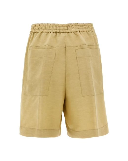 Nude Shorts in het Yellow